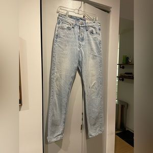 Rag & Bone Straight Light Wash Jeans